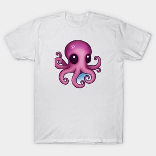 Cute Octopus Drawing T-Shirt